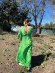 Robe longue seraphine green